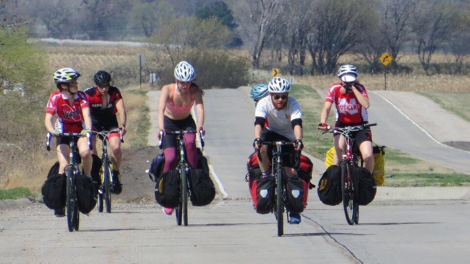 biking
